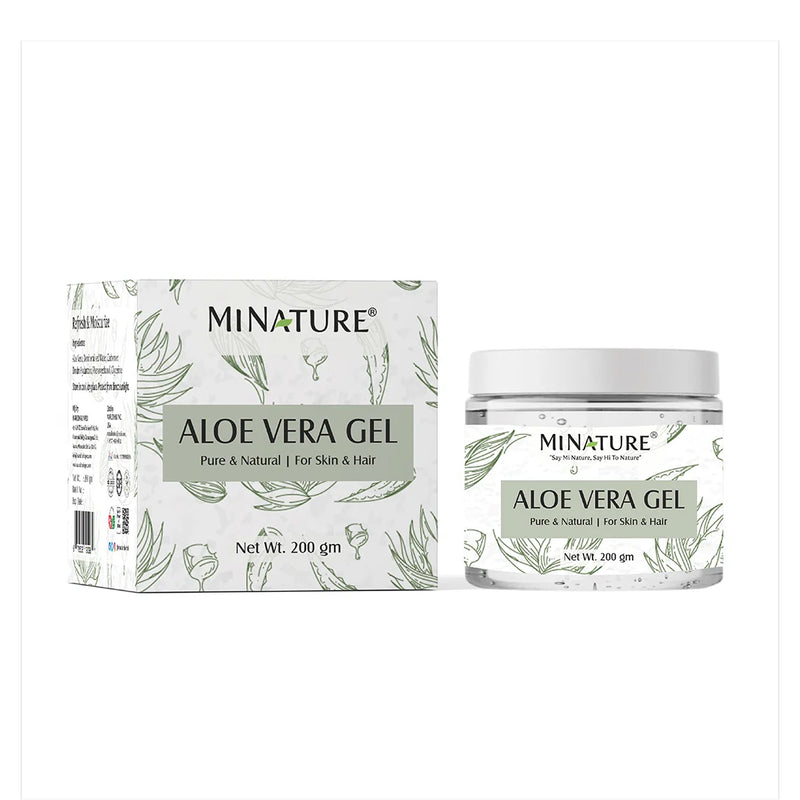 hair aloe vera gel Hydrating Aloe Vera Gel for All Skin & Hair Types