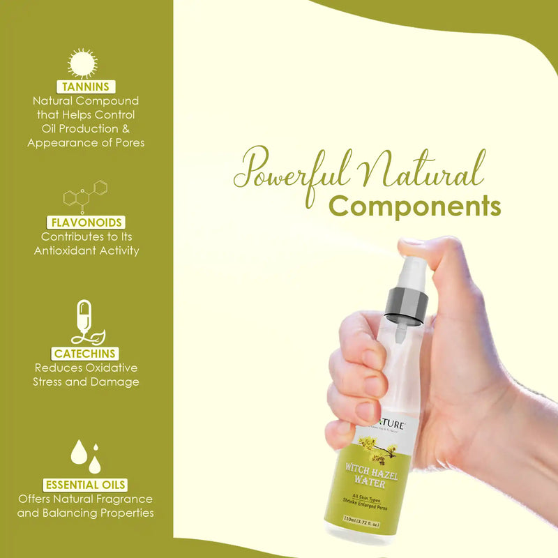 Witch Hazel Water for Hydration & Oil Control | MINATURE