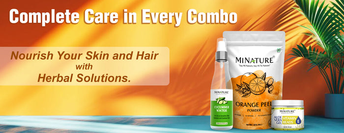 Herbal Skincare and Haircare Combos
