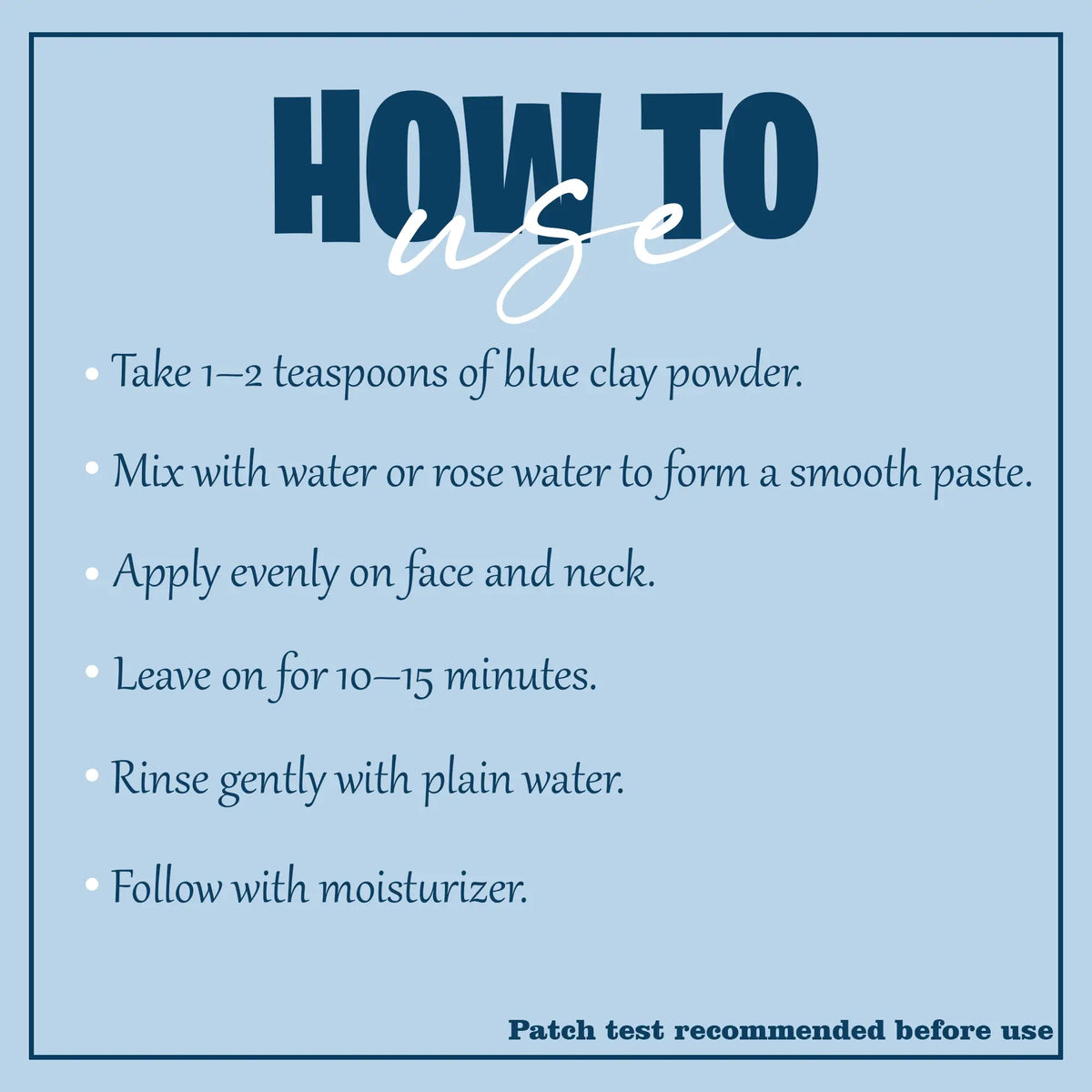 Serbian Blue Clay Powder