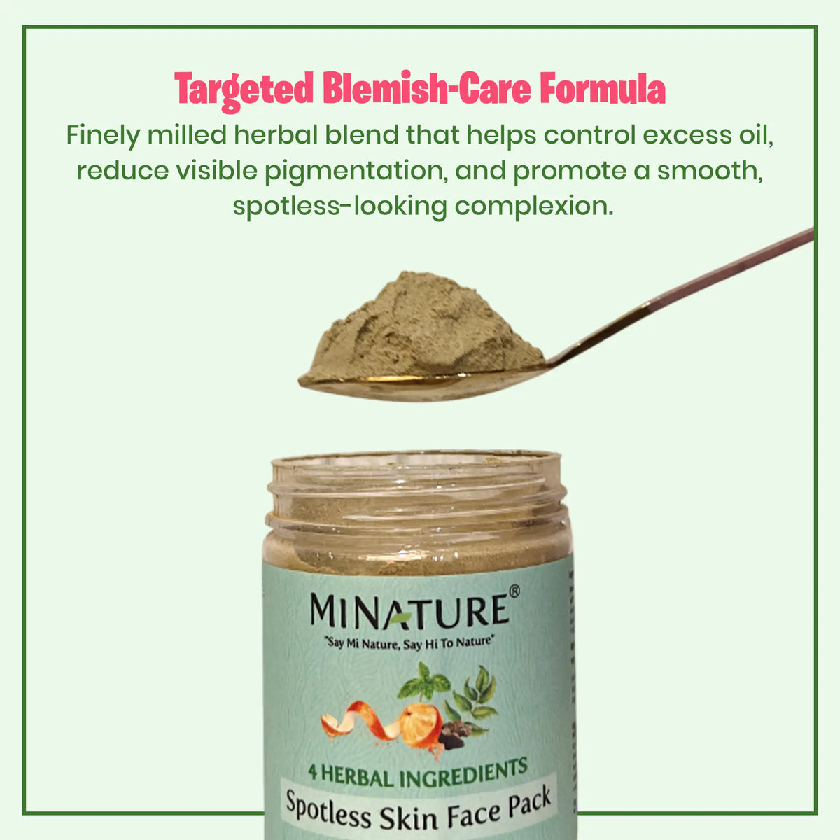 Spotless Skin Face Pack Powder