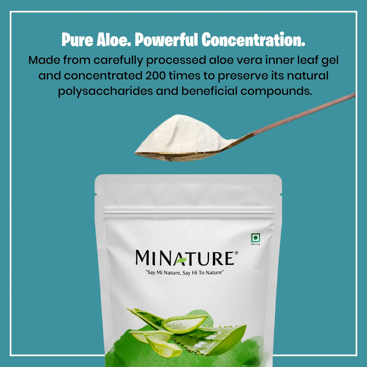 Aloe Vera Gel Powder (200x)