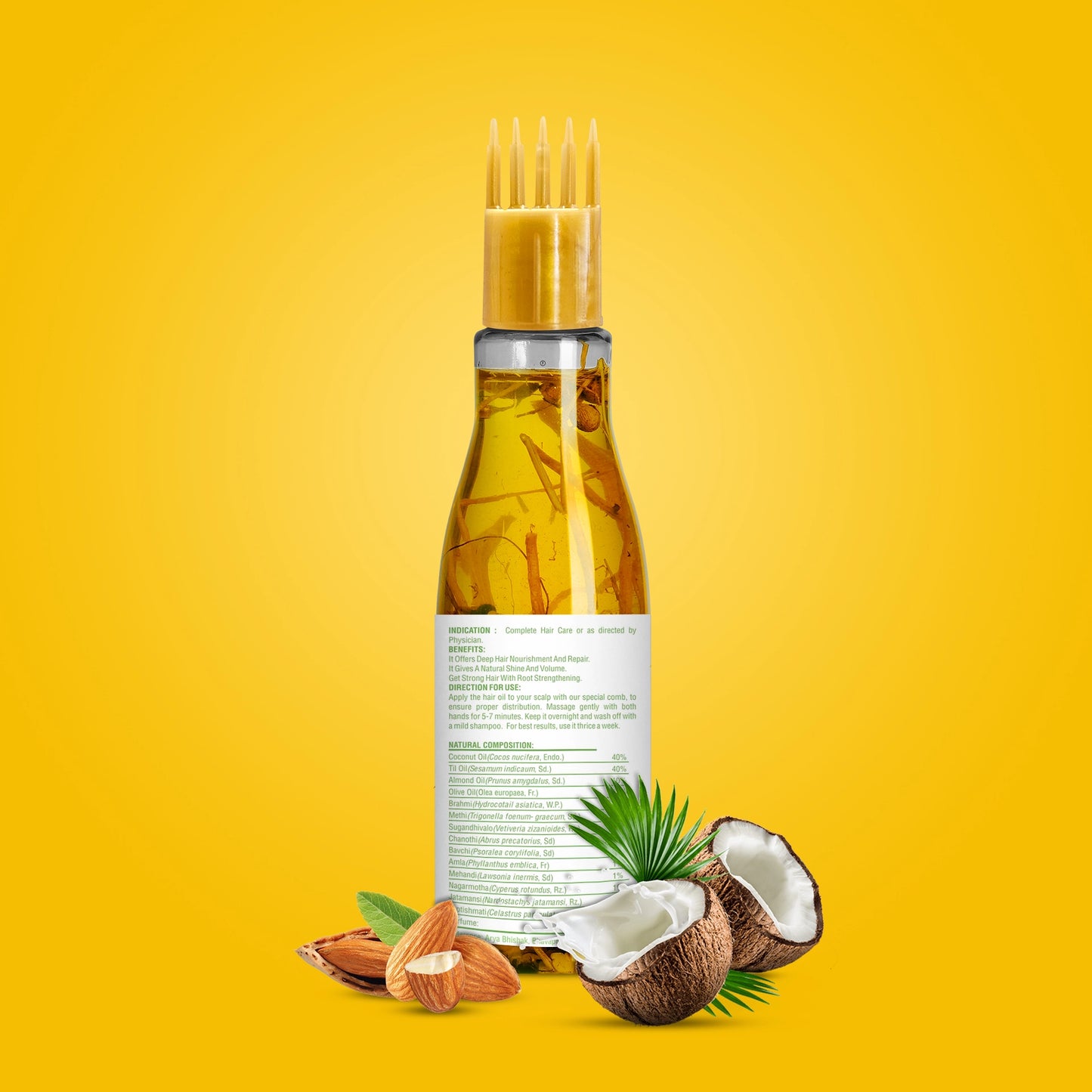 Premium Hair Growth oil for long and strong hair minaturewellness
