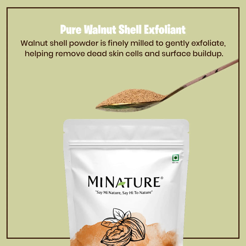 Walnut Shell Powder For Skin Exfoliation And Glow | MINATURE ...