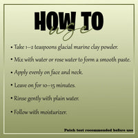 Glacial Marine Clay Powder