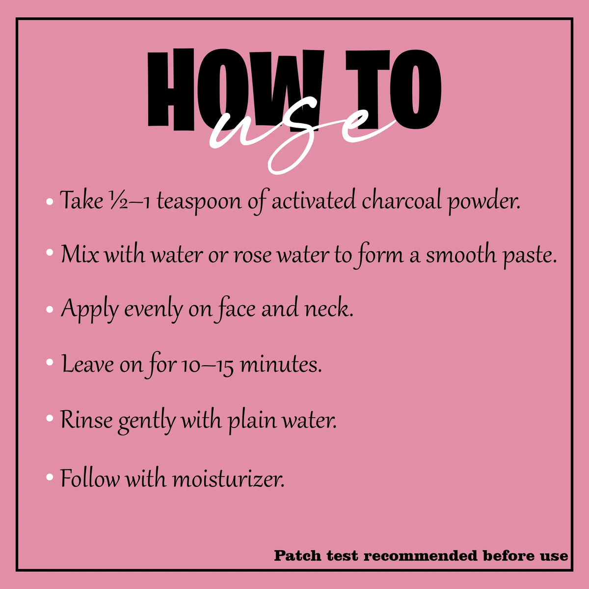 Activated Charcoal Powder