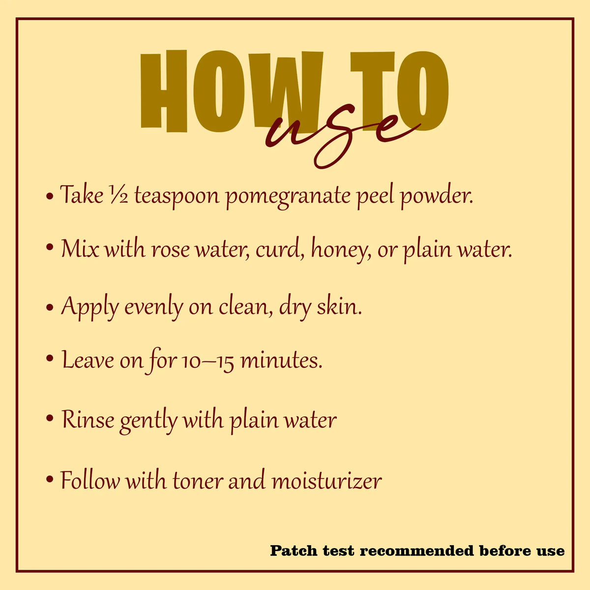 Pomegranate Peel Powder