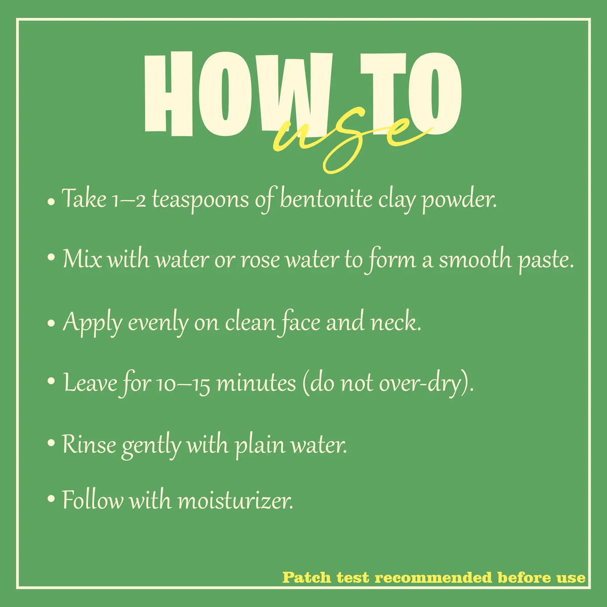 Bentonite Clay Powder (Multani Mitti)