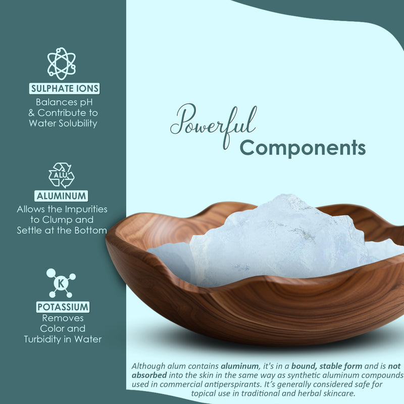 Alump Stone Alum Stone (Fitkari) for Personal Care | MINATURE – minaturewellness