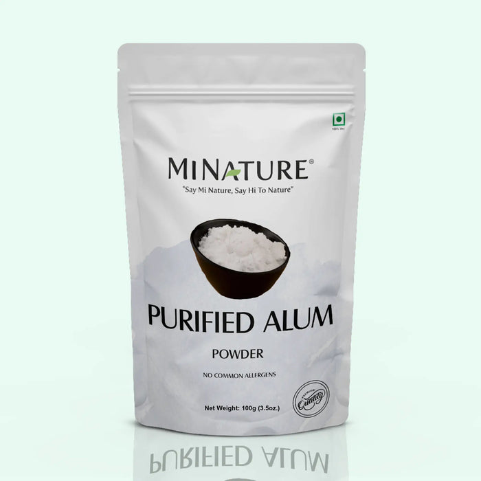 MINATURE Purified Alum Powder (Fitkari) for Personal Care – product image