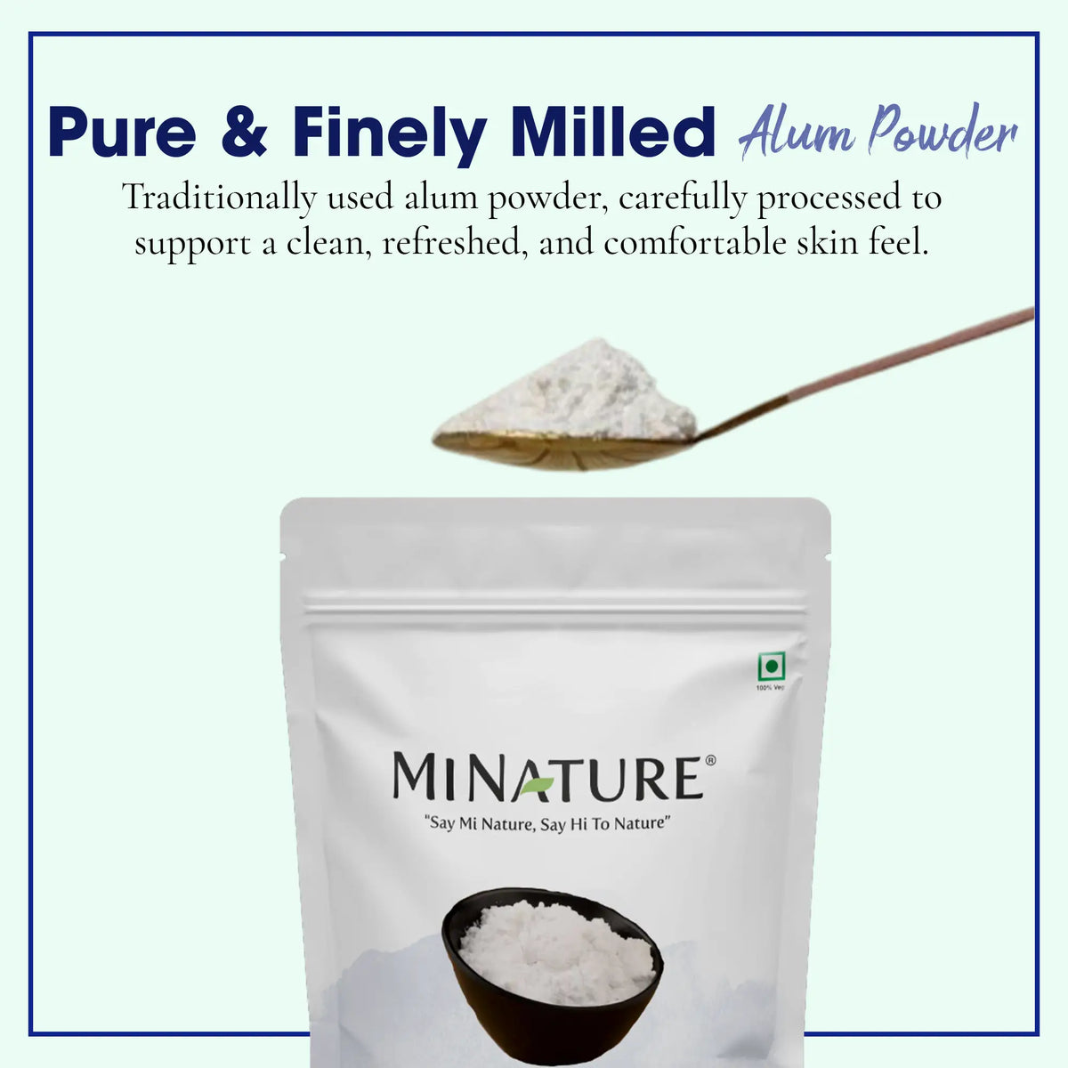 Purified Alum Powder (Fitkari Powder)