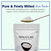 Purified Alum Powder (Fitkari Powder)