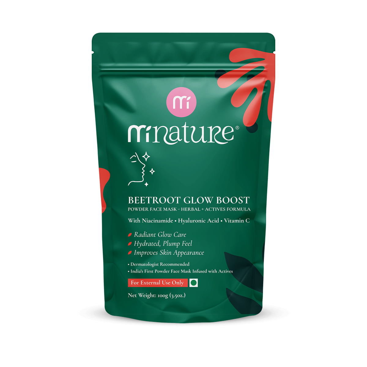 Beetroot Glow Boost Mask