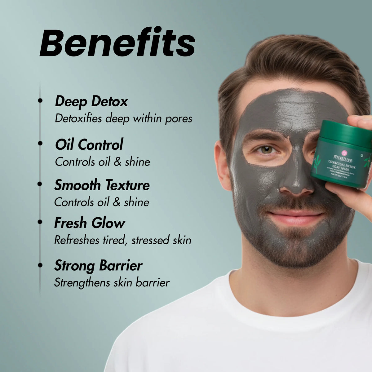 Charcoal Detox Mask for Men