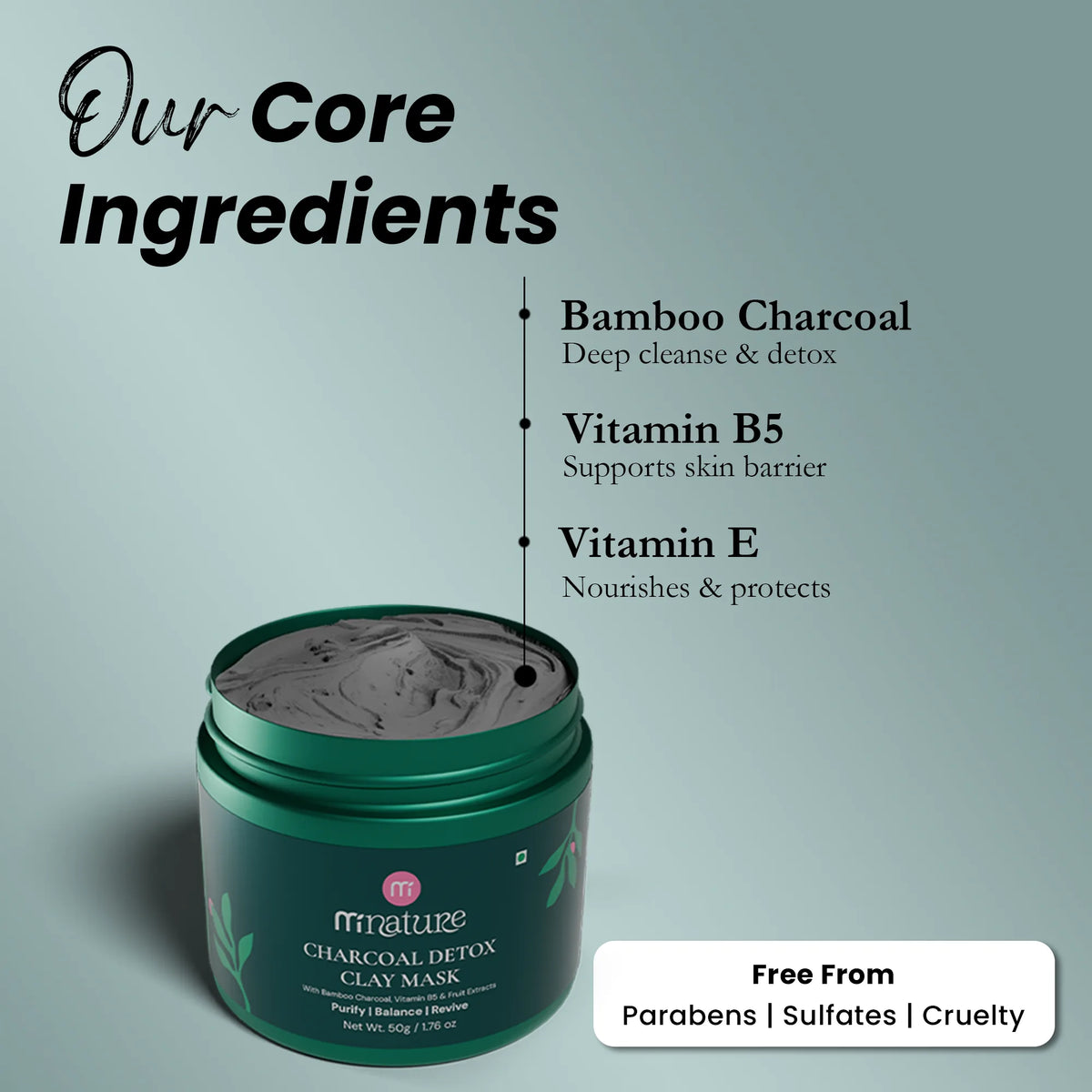 Charcoal Detox Mask for Men