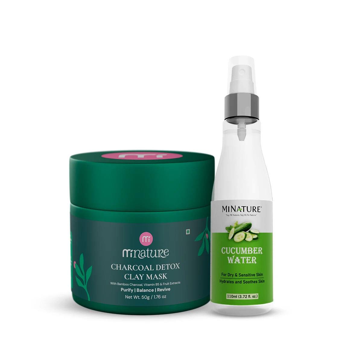 MINATURE MEN Charcoal Detox & Oil Control Duo