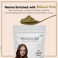 Dark Brown Henna Powder (Enriched with Herbs)