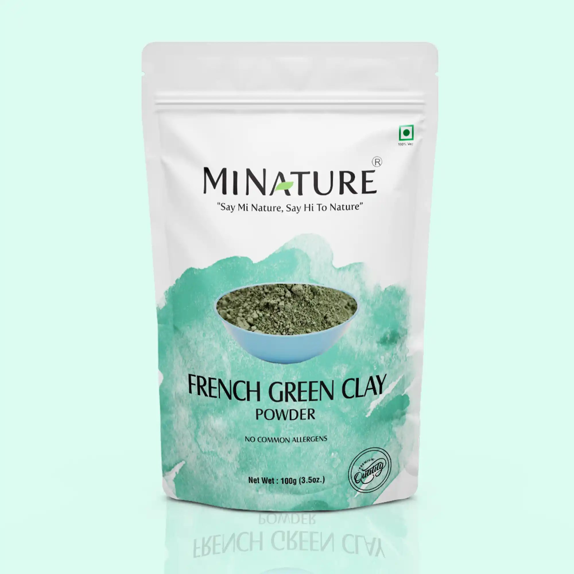 100% Pure Cosmic Element Calcium Bentonite Clay Powder - Vegan Food Grade Healing Clay For Skin Detox - 4 Oz Pack For Soft, Smooth & Refreshed Skin