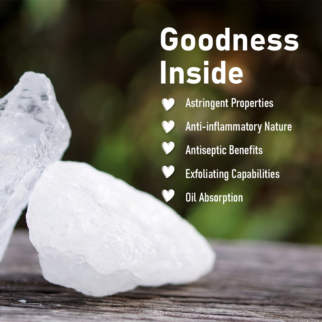 Alum Powder with Antibacterial Benefits for Skin | MINATURE ...