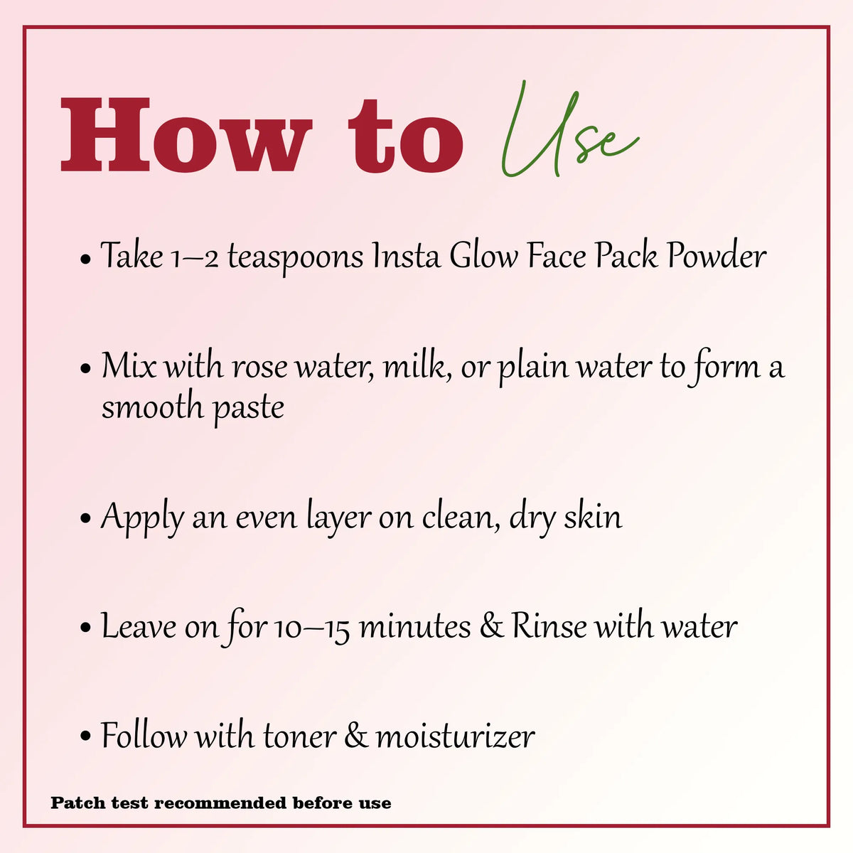 Insta Glow Face Pack