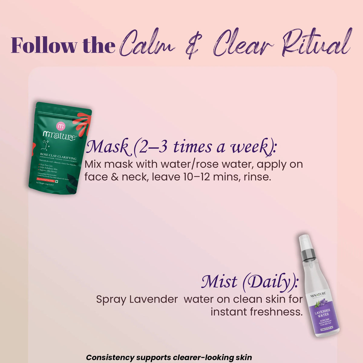 MINATURE Advance Calm & Clear Skin Set
