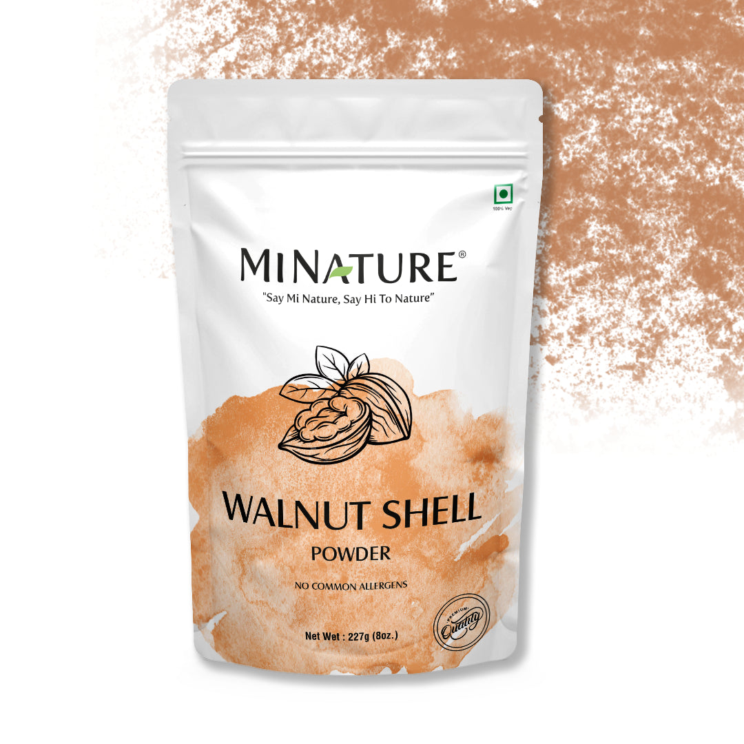 Walnut Shell Powder For Skin Exfoliation And Glow | MINATURE ...