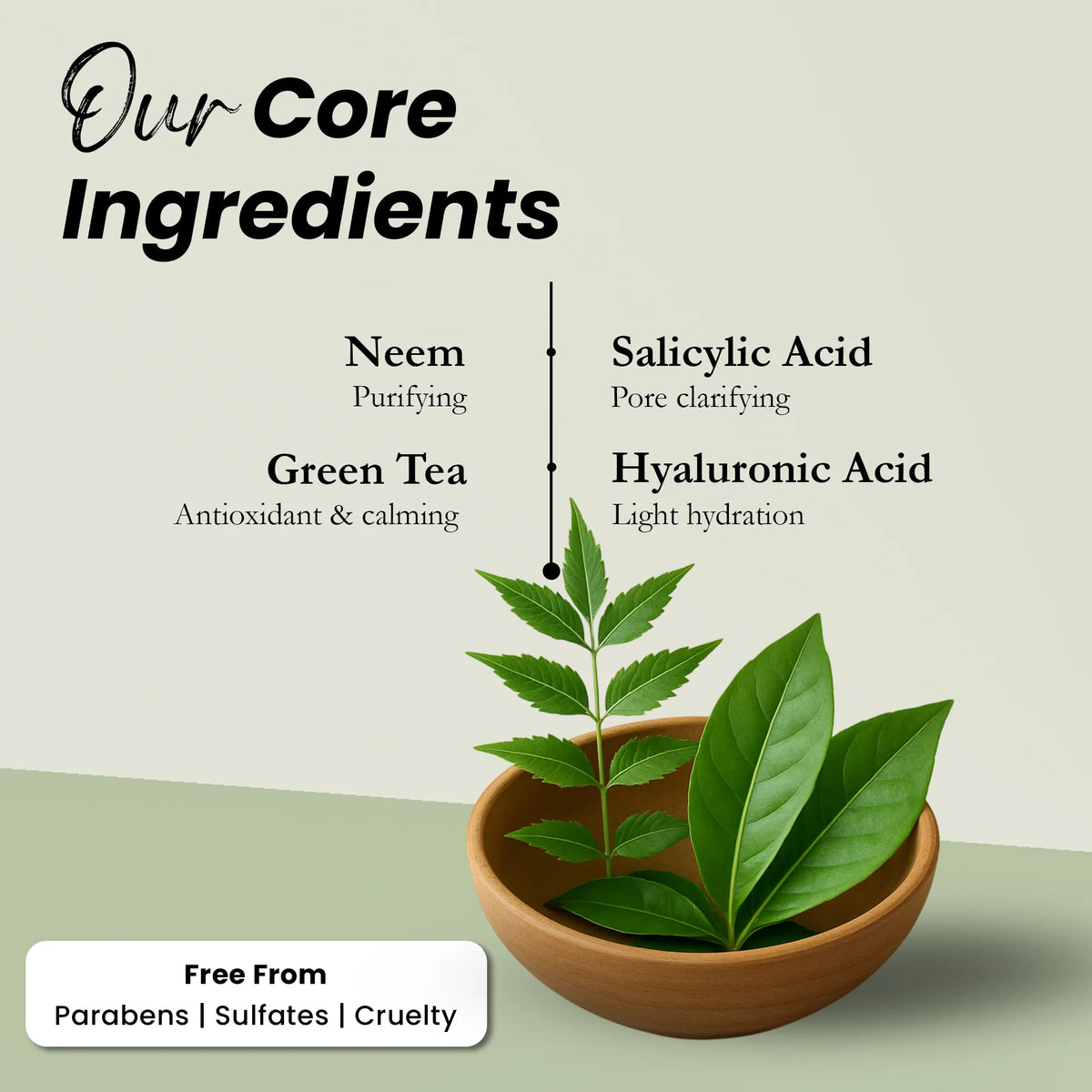 Neem & Green Tea Acne Care Clay Mask