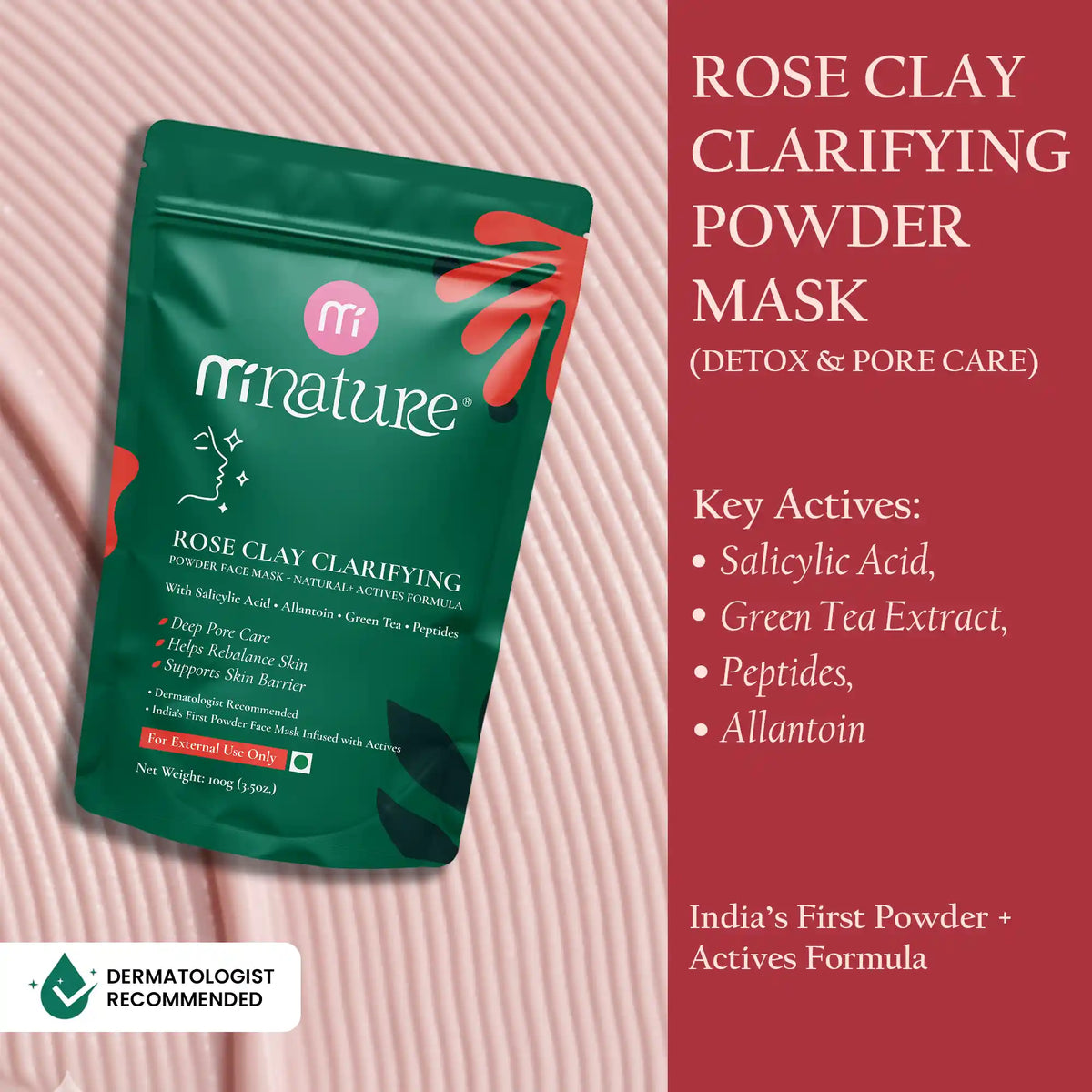 Rose Clay Clarifying Mask