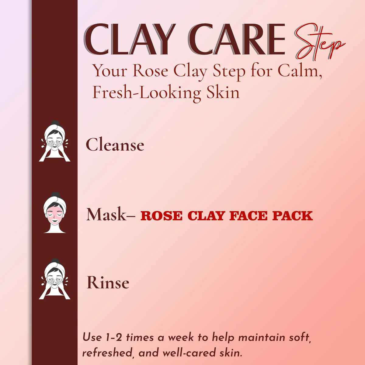 Rose Clay Powder