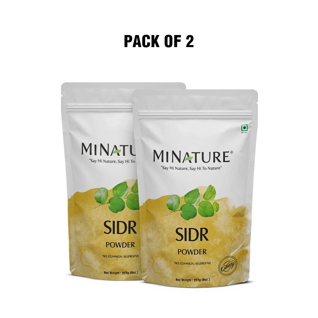 Sidr (Jujube) Powder for Healthy Hair and Scalp Care |MINATURE ...