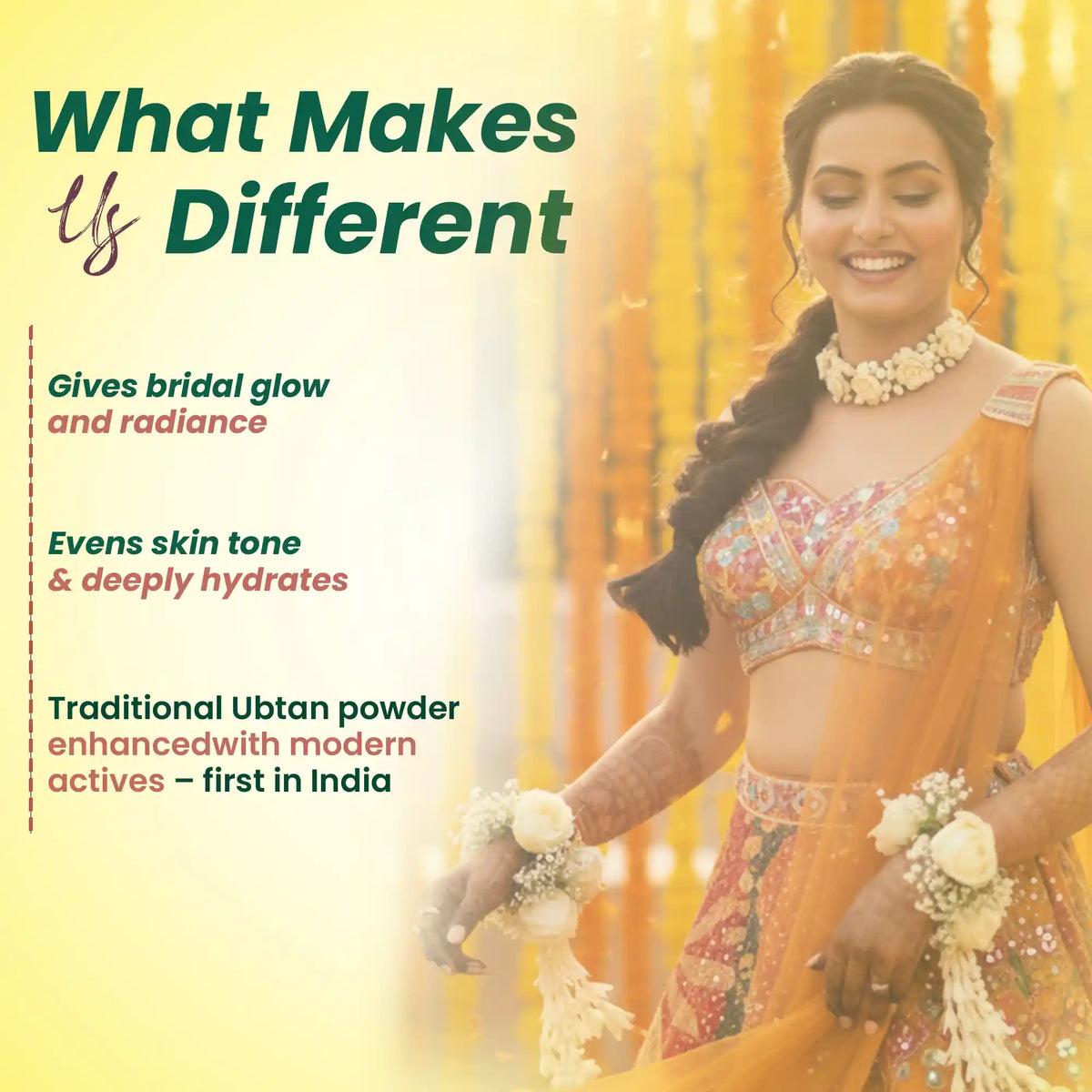 Ubtan Luxe – Bridal Glow Mask