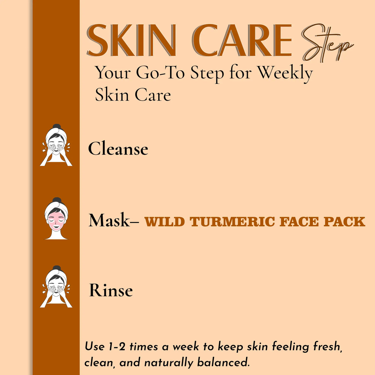 Wild Turmeric Powder (Kasturi Haldi)