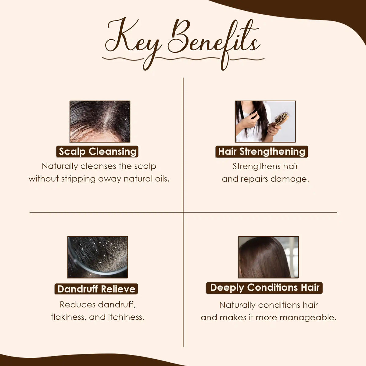 Dark Brown Henna Powder (Enriched with Herbs)